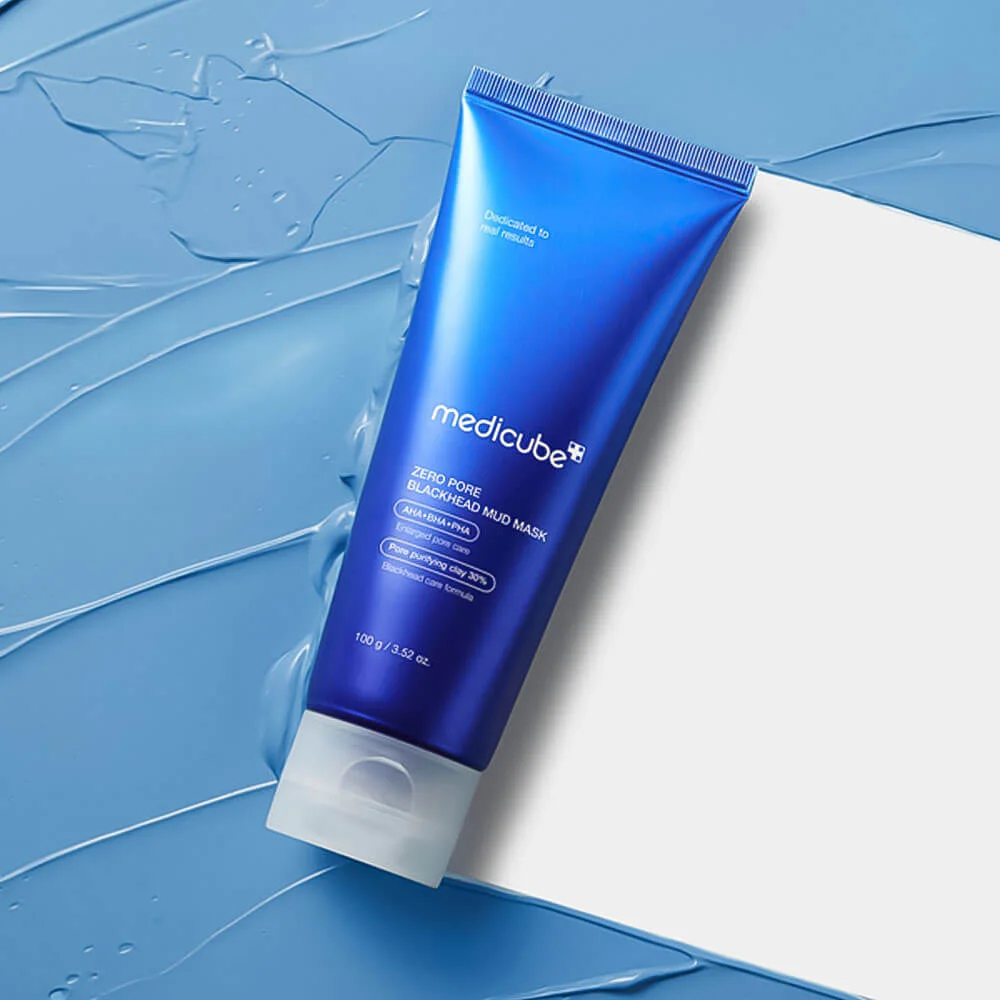 Глиняная маска для глубокого очищения пор medicube Zero Pore Blackhead Mud Mask