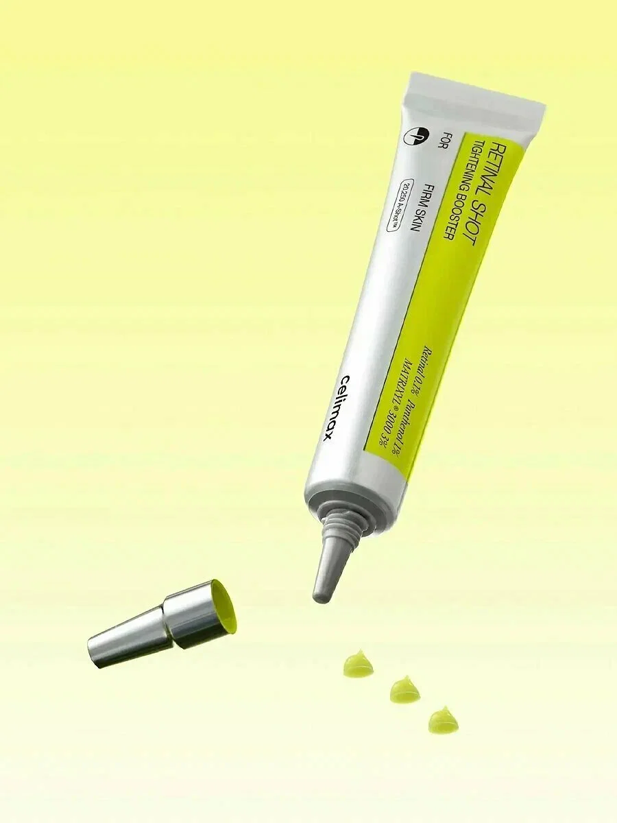 Обновляющий бустер-крем с ретиналем Celimax The Vita-A Retinal Shot Tightening Booster
