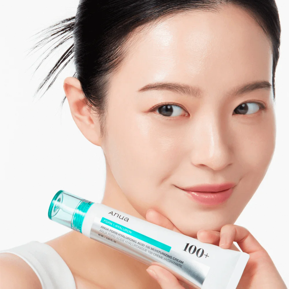 Увлажняющий крем с ПДРН и гиалуроновой кислотой Anua PDRN Hyaluronic Acid 100 Moisturizing Cream