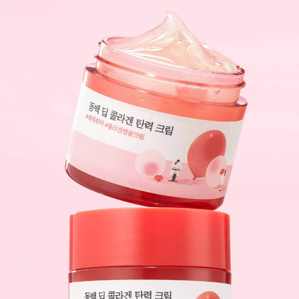 Укрепляющий коллагеновый крем с камелией Round Lab Camellia Deep Collagen Firming Cream