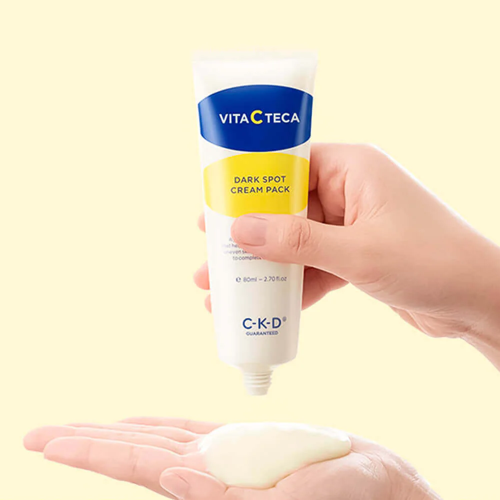 Набор с осветляющей маской-плёнкой и кистью CKD Vita C Teca Dark Spot Cream Pack