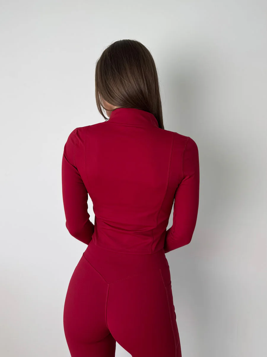 Рашгард средней длины на молнии Contour Zip