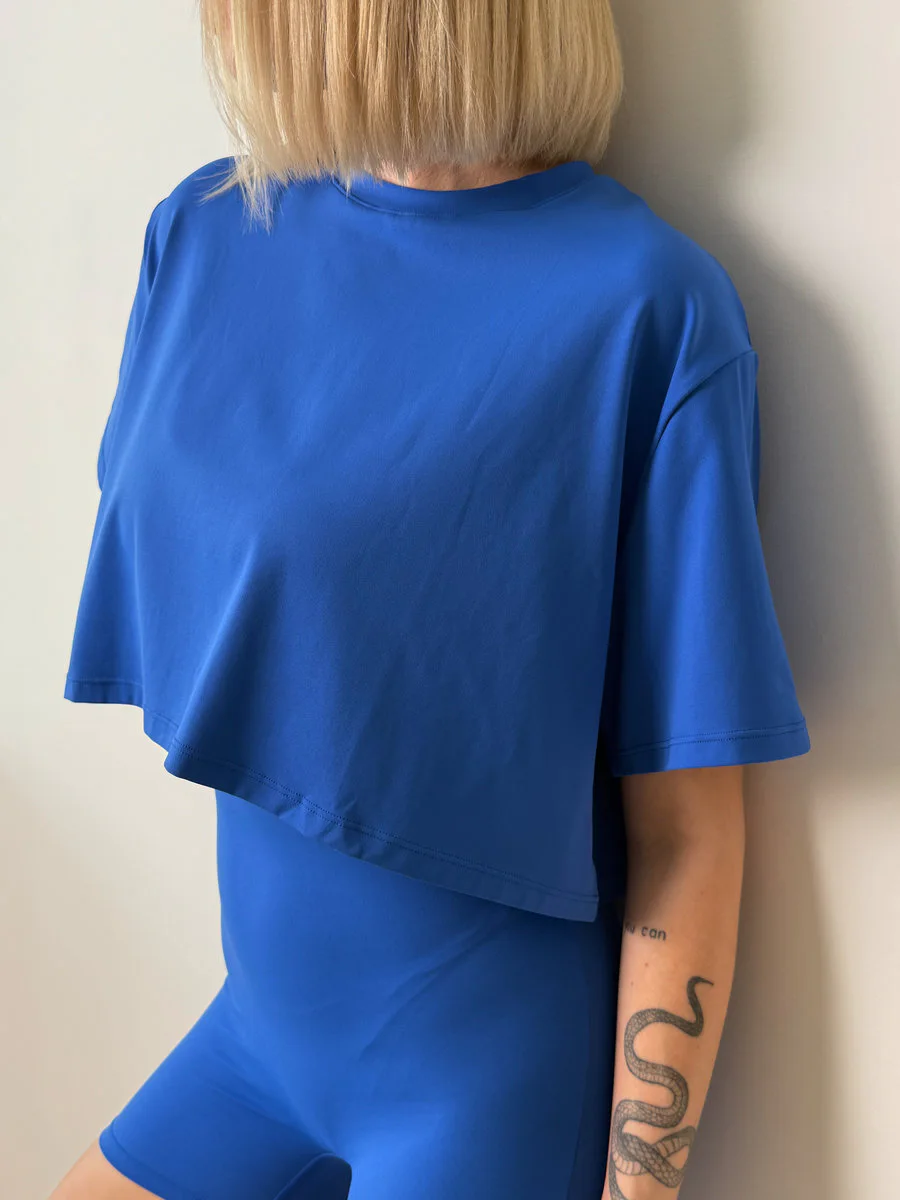 Футболка-топ укороченная свободная Loose Breeze Crop