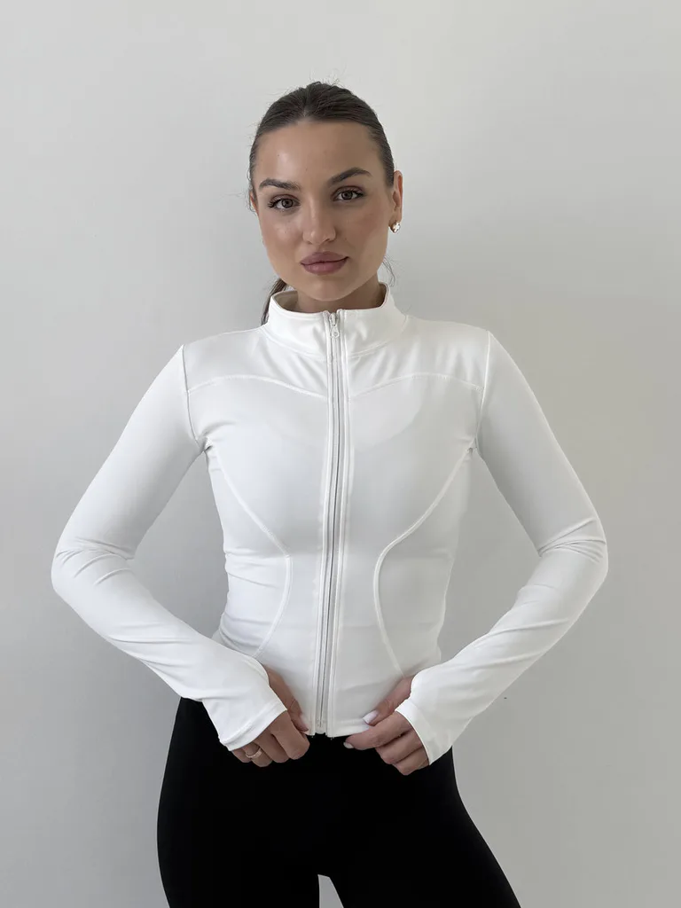 Рашгард приталенный на молнии Contour Line