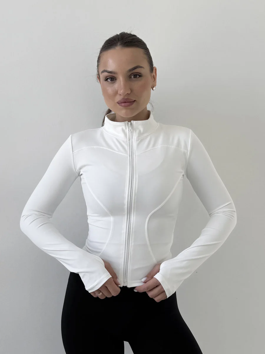 Рашгард приталенный на молнии Contour Line