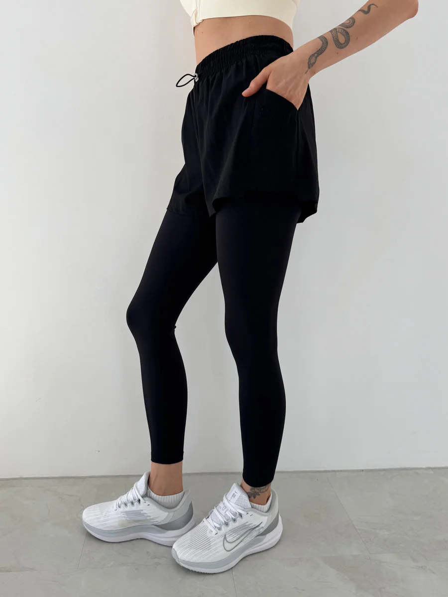 Легинсы- шорты свободного кроя Air Float Shorts
