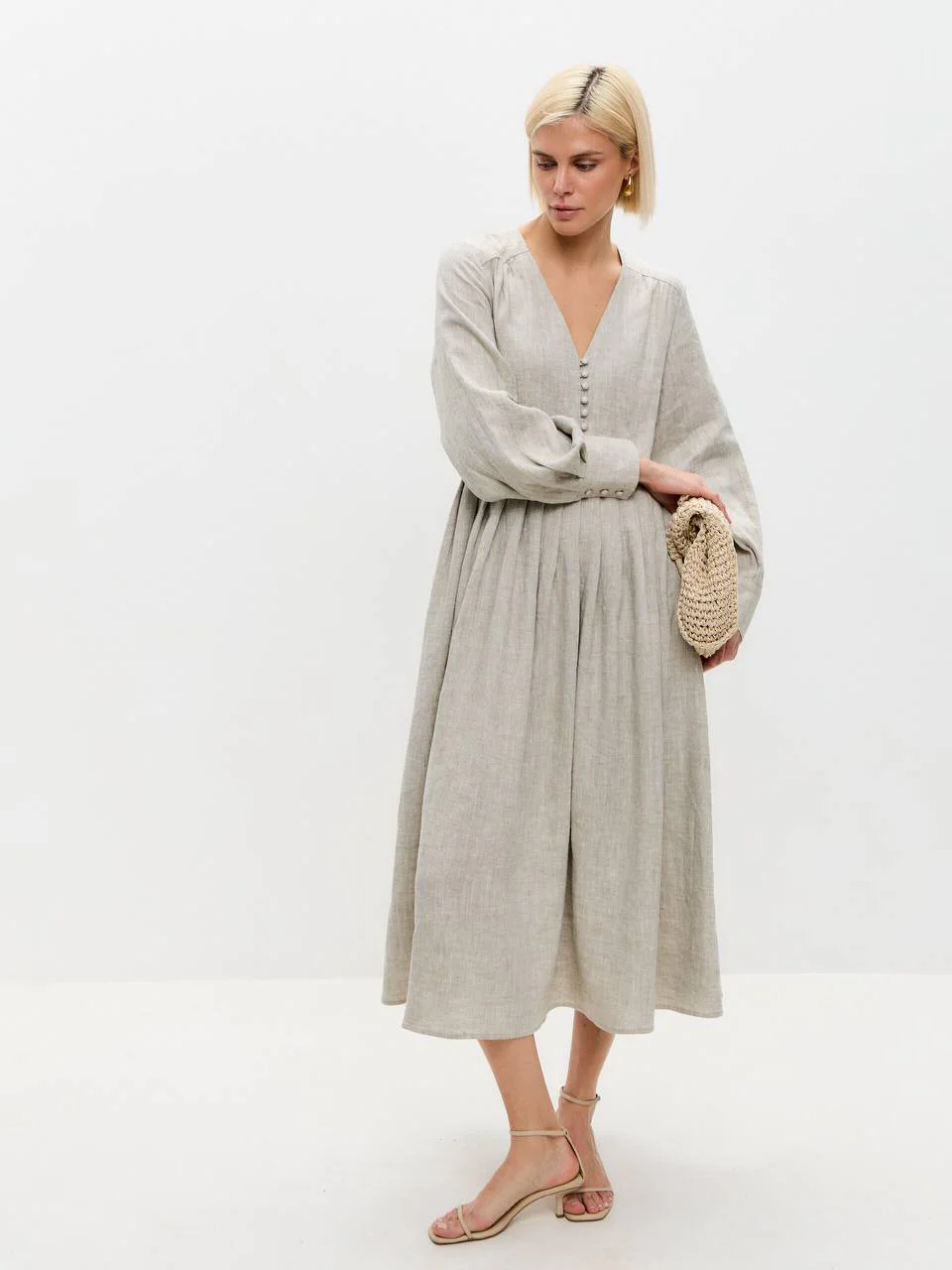 Платье "Астра" изо льна