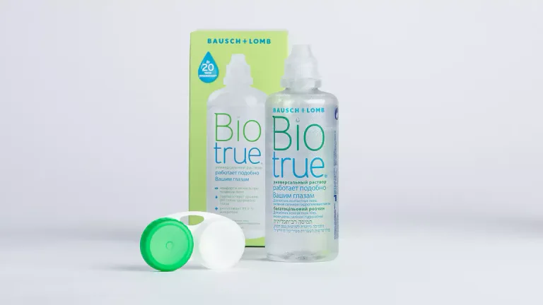 Раствор Biotrue (120 ml + контейнер)