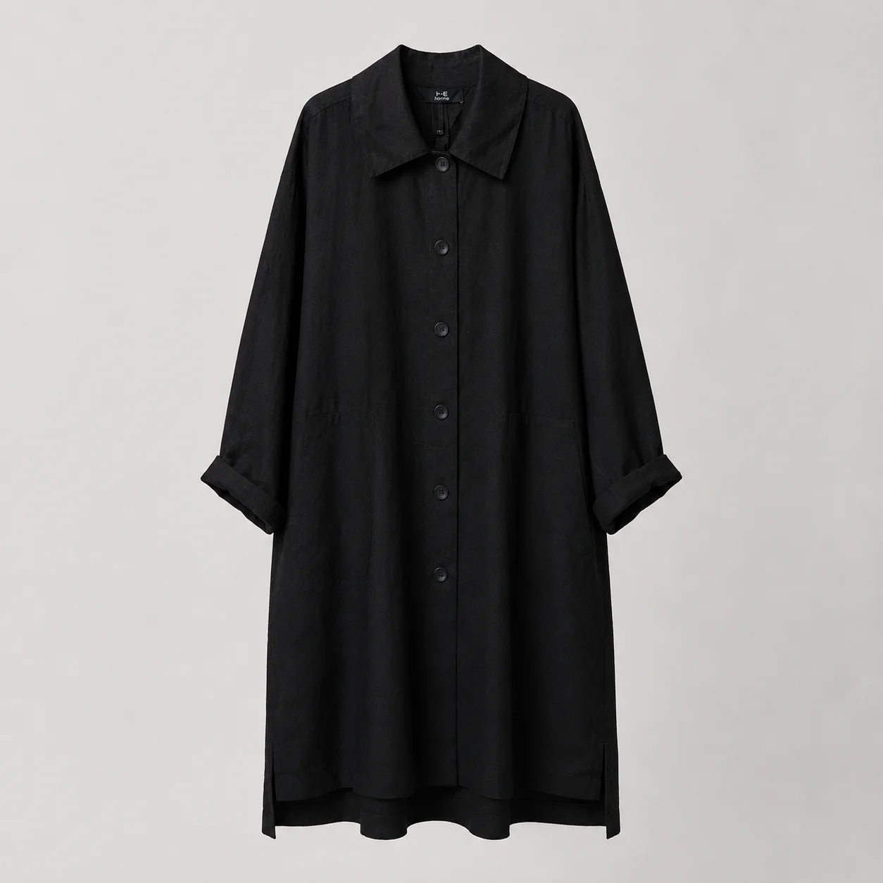 Пальто TOMO black 2025B-RUKAN