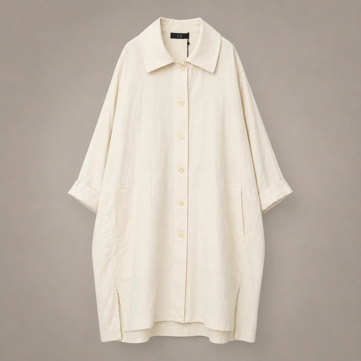 Пальто TOMO offwhite 2025B-RUKAN