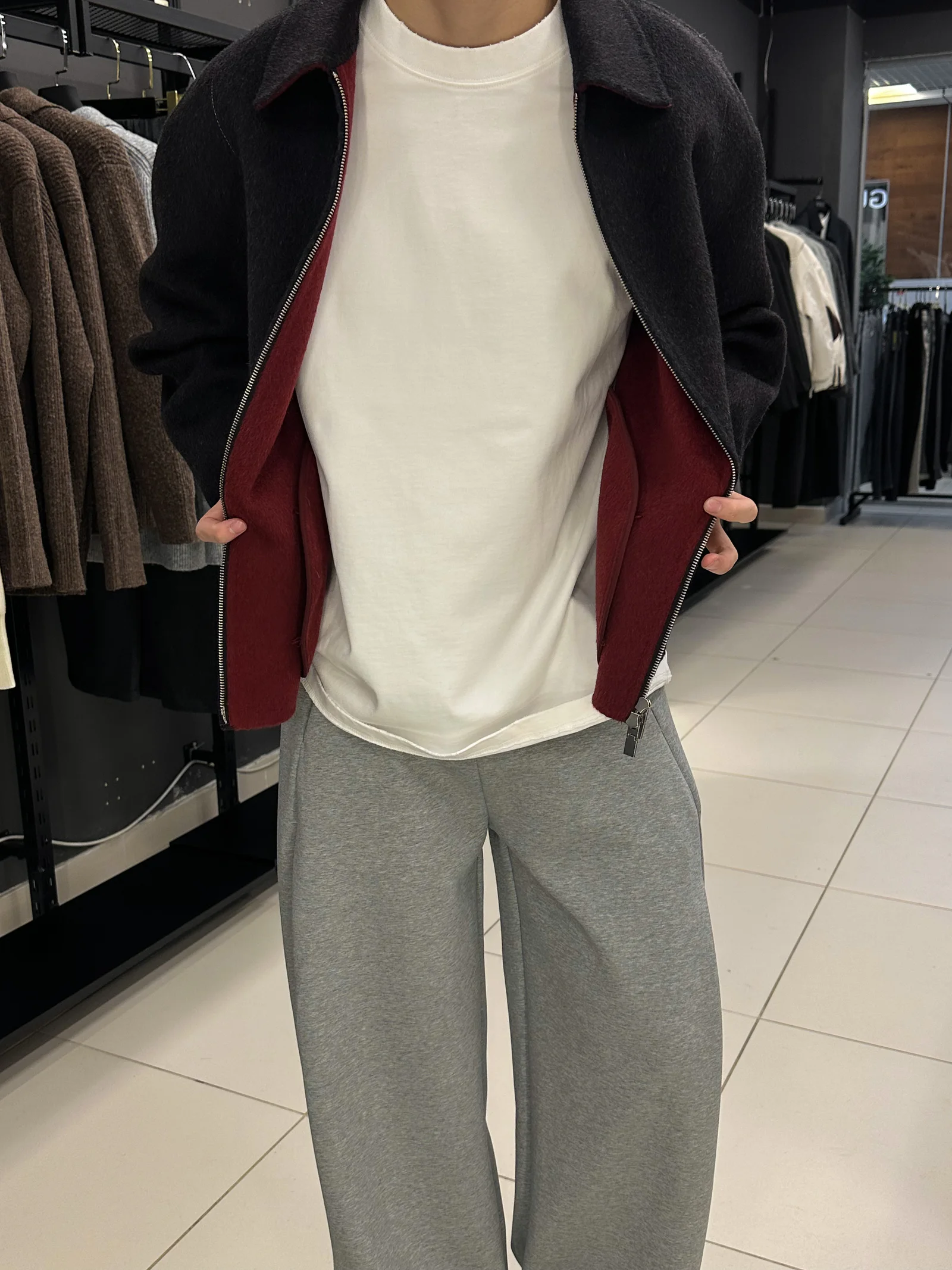 Пальто Premium Wool черный