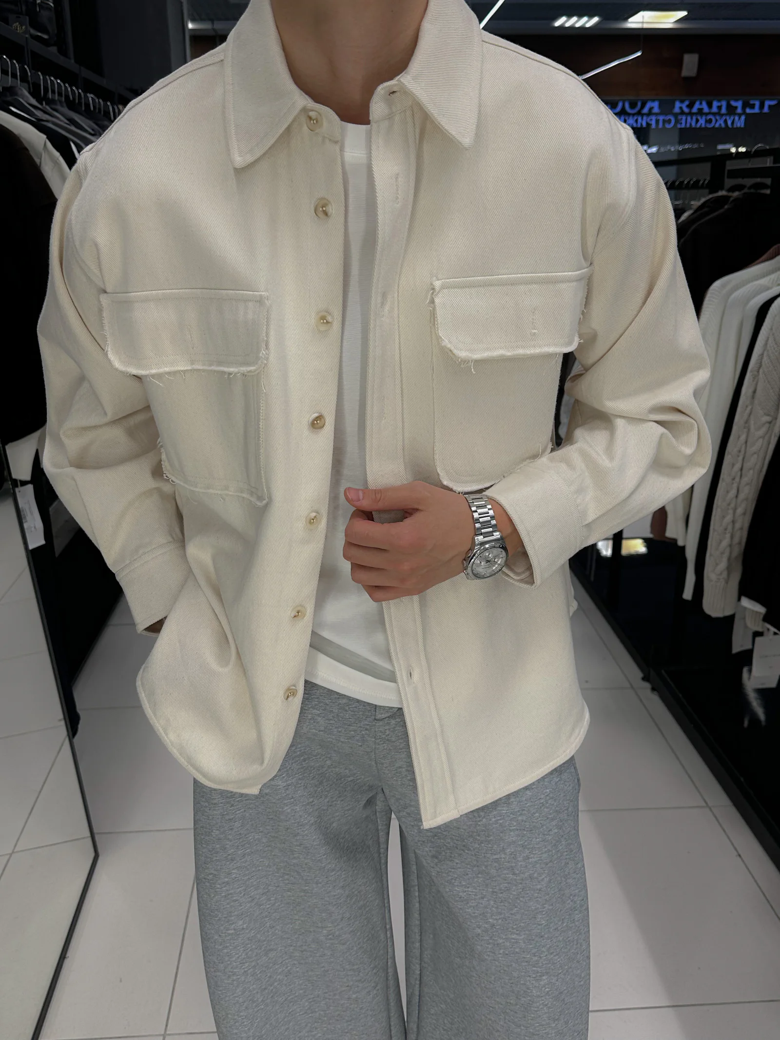 Рубашка Ihbis Beige