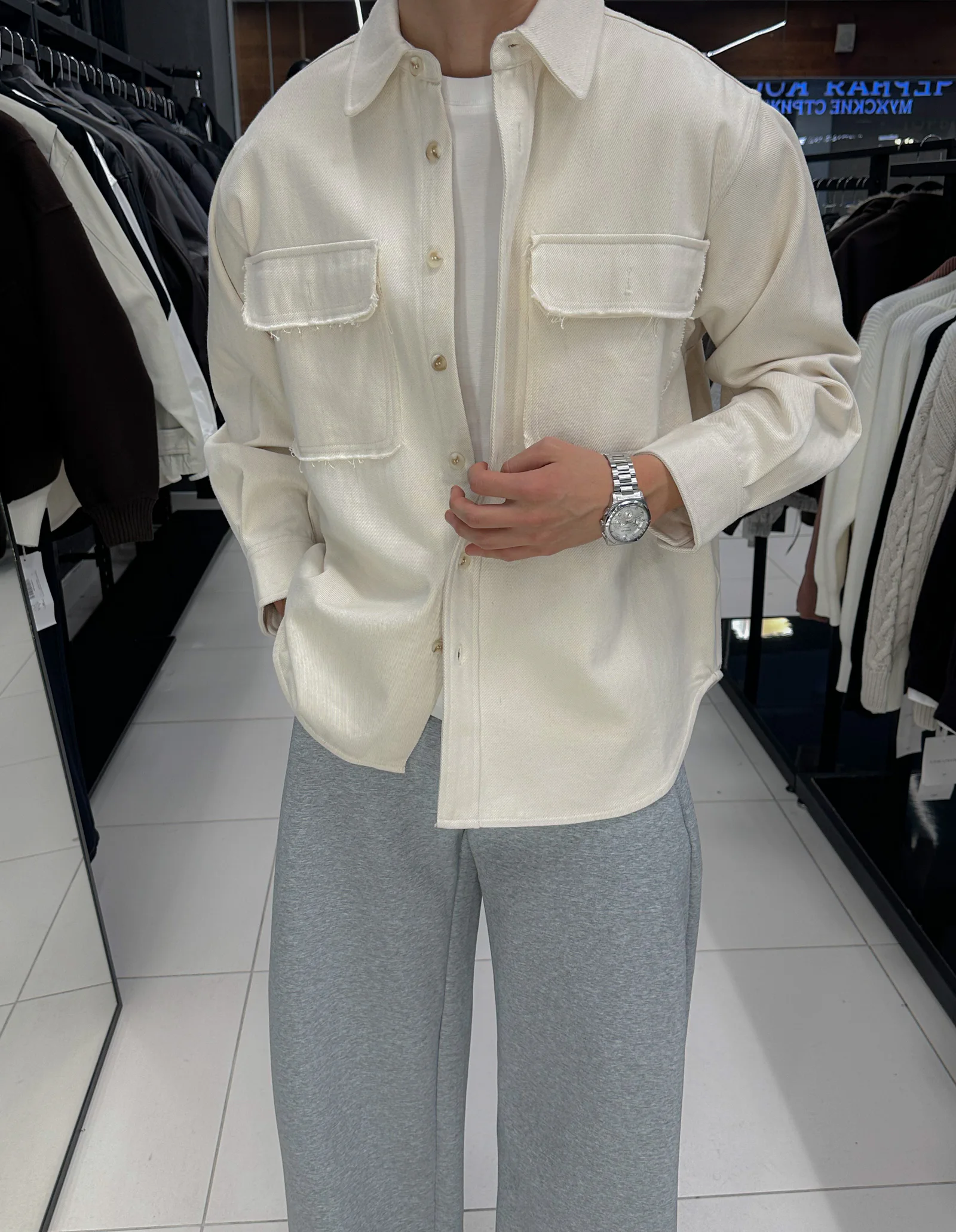 Рубашка Ihbis Beige